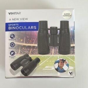 Vivitar Black Sports Binoculars